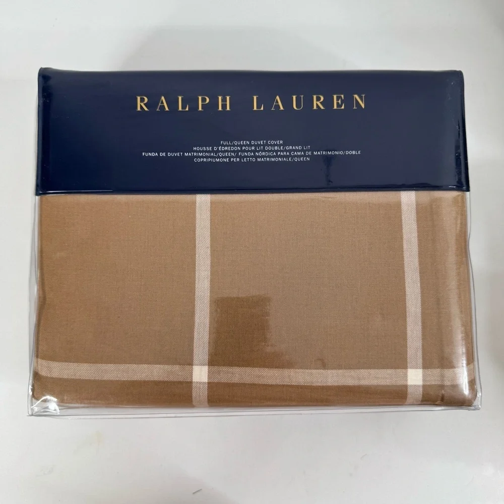 Ralph Lauren‎ NEW Modern Equestrian Duvet Cover Full/Queen